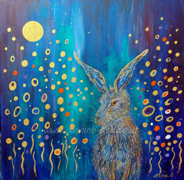 '   -     Cheeky Golden Hare  ' - new original